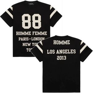 Homme + Femme Men's #88 2013 LA Global Printed Heavyweight Tee T-Shirt